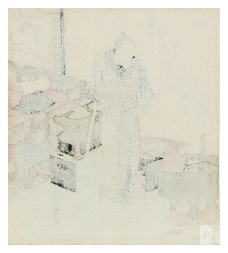 Utagawa Toyokuni II (Toyoshige, 1777-1835) | The actor Ichikawa Danjuro VII and Iwai Kumesaburo II in a pleasure quarters scene | Edo period, 19th century - 图5